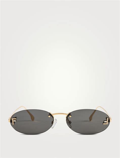 fendi first oval sunglasses|vintage fendi glasses.